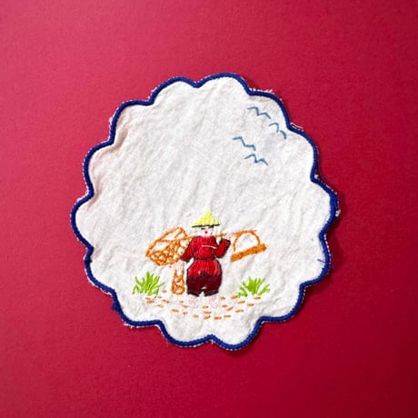 embroidery coaster