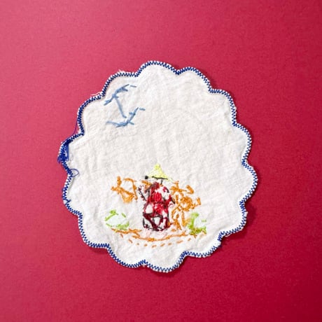 embroidery coaster