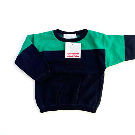 70s sweat tops&pants set (dead stock) / 18months