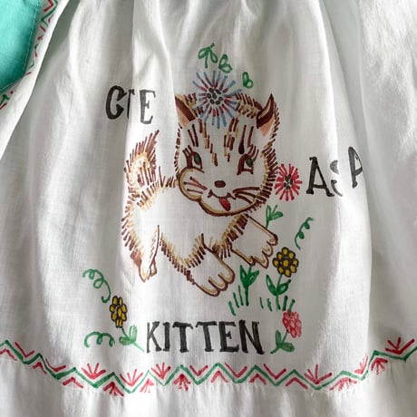 cat skirt&blouse set
