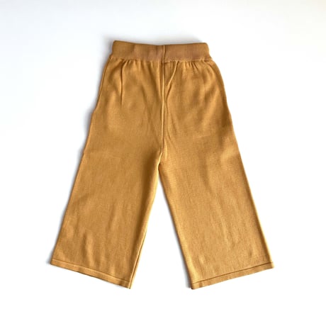 Vild-House of Little_WIDE LEG TROUSERS (ARCHIPELAGO BLUE/DARK OCHRE) / 2-3,3-4,4-5,5-6years