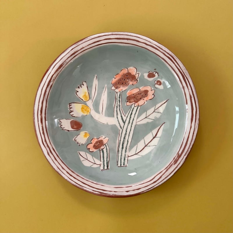 Celia Wood_DINNER PLATES (blue,misty green) | 2