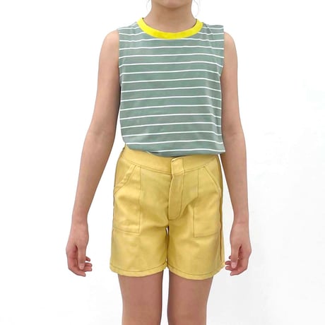 stripe tank top / 7-8years