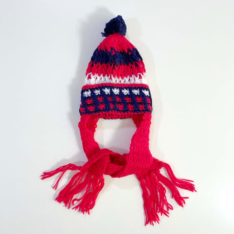 70s knitting hat (dead stock)