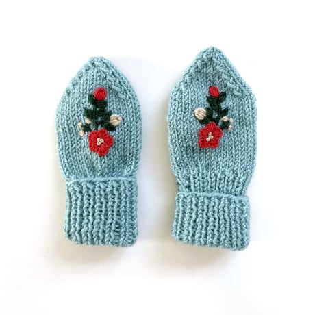 RKO_Mittens (PINK/SKY) / 1-2years