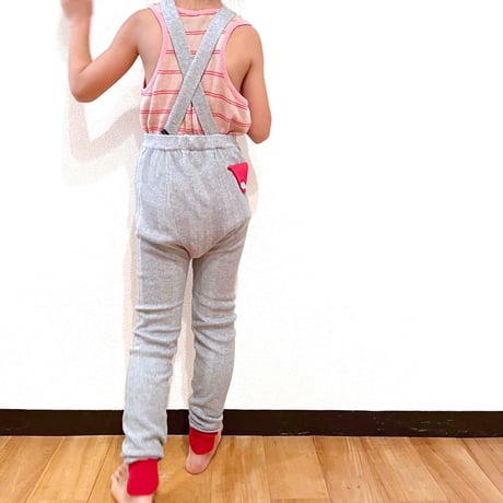 LIGNE NOIRE ENFANTS_ RELAX LEGGING (Yellow/Grey Melange) / 4years