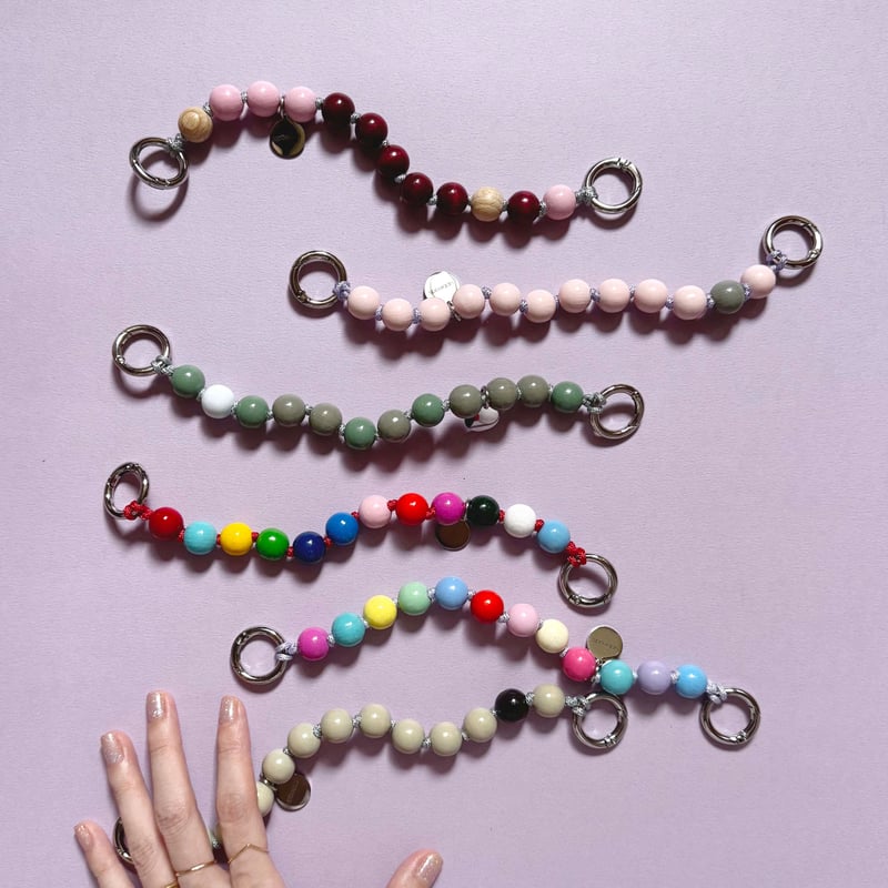 UPBEADS MINI (22cm)_CONFETTI/BLUSH/AUTUMN/EARL