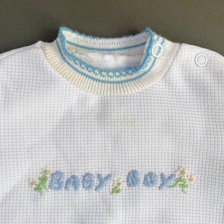 BABY BOY romper