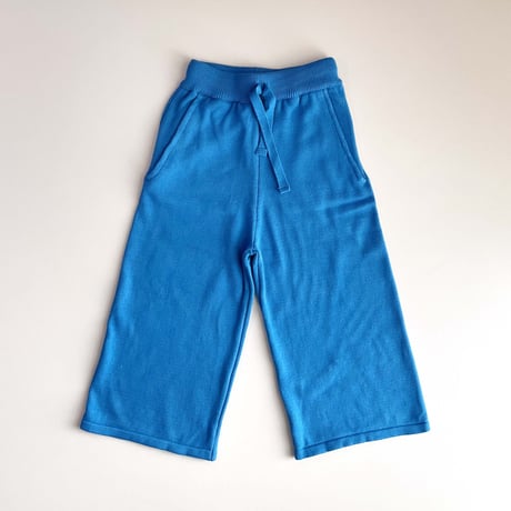 Vild-House of Little_WIDE LEG TROUSERS (ARCHIPELAGO BLUE/DARK OCHRE) / 2-3,3-4,4-5,5-6years