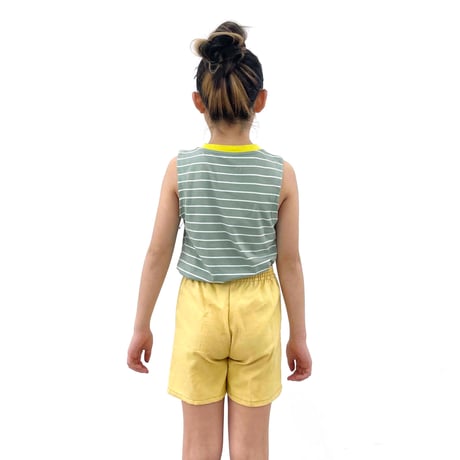 stripe tank top / 7-8years