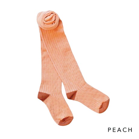 Ba*Ba kidswear_Tights (PEACH/GINGER) / 104,116cm