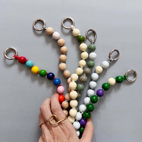 UPBEADS MINI (22cm)_WHITE/HAPPY/VANILLA BEAN/VERY PERRY/MOSSY