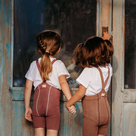 SILLY Silas Shorty Tights Collection_Granola