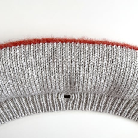 NAMUUU_PUFF COLLAR (Oat/Olive) / 2-7years