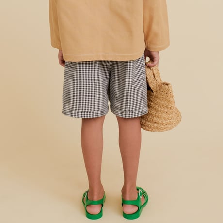 OXOX CLUB_CHECK SHORTS / 86-92cm