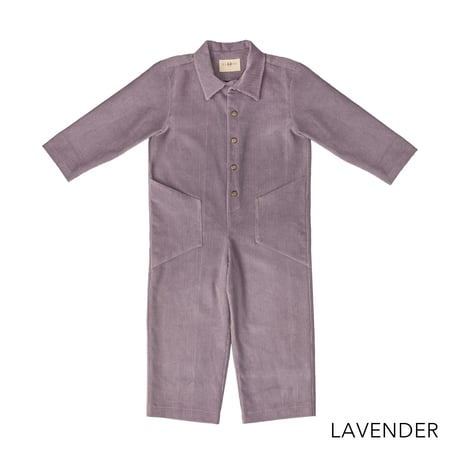 Eshvikids_OVERALL (BURGUNDY/LAVENDER) / 3,4,5,6years