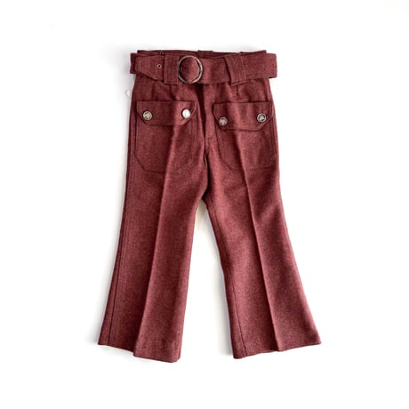 70s flare pants (dead stock) / 4years
