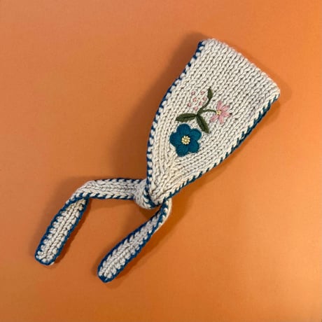RKO_Floral Headband (BEIGE) / 3-5years