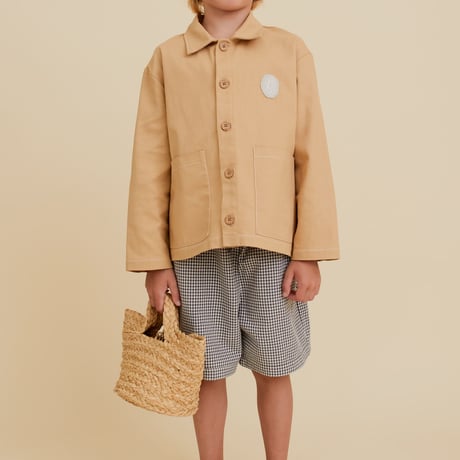 OXOX CLUB_CHECK SHORTS / 86-92cm