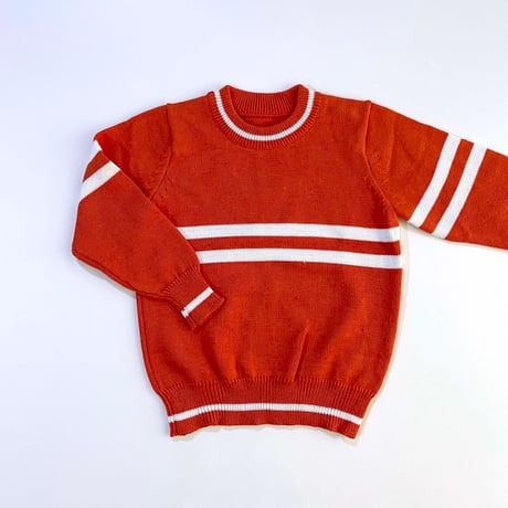 stripe knitting tops