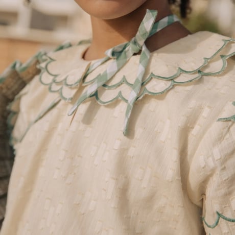 BALC_ADÈLE BLOUSE(PINK,WHITE) / 6years