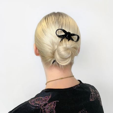 CHUNKS_Bow Hairpin (Cherry)