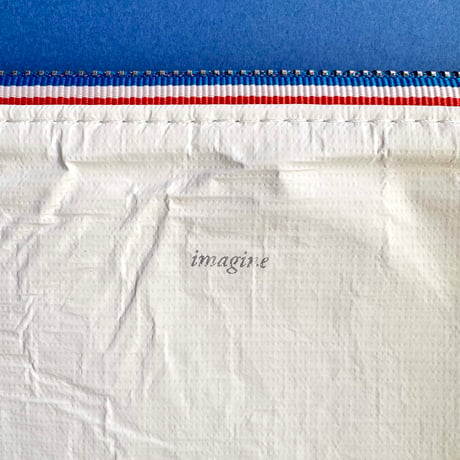 Tinne+Mia_feel good bag (Tyvek White,Happy Hopes)