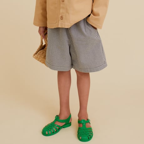 OXOX CLUB_CHECK SHORTS / 86-92cm