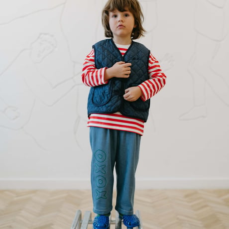 OXOX CLUB_QUILTED DENIM VEST / 86-92,98-104,110-116cm