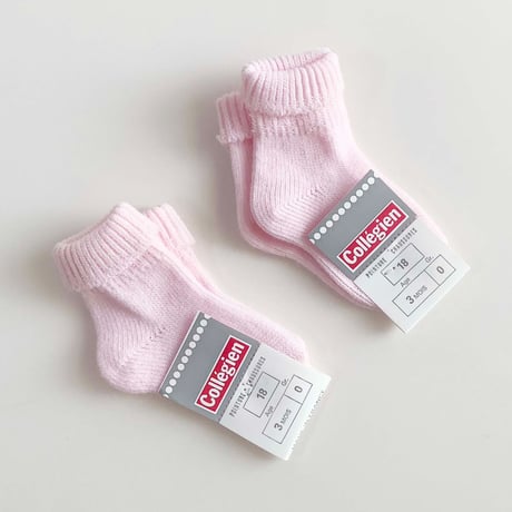 70s pink socks (dead stock) / 3months