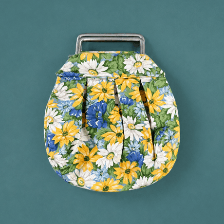 60s daisy bag