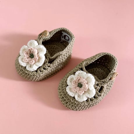 RKO_Booties / 0-3,3-6months (Peach,Sage)
