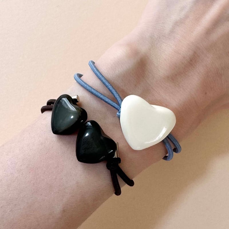 sumie_Heart Button Bracelet ♡♡ | 2e CHESTS