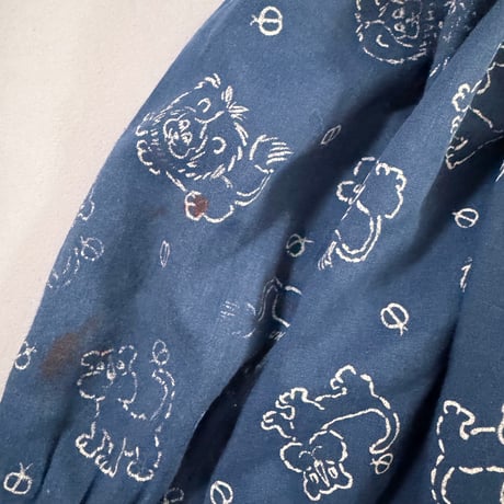 70s smocking dress / 2-3years