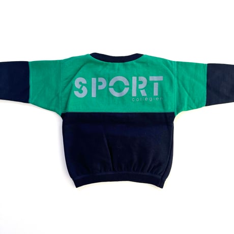 70s sweat tops&pants set (dead stock) / 18months