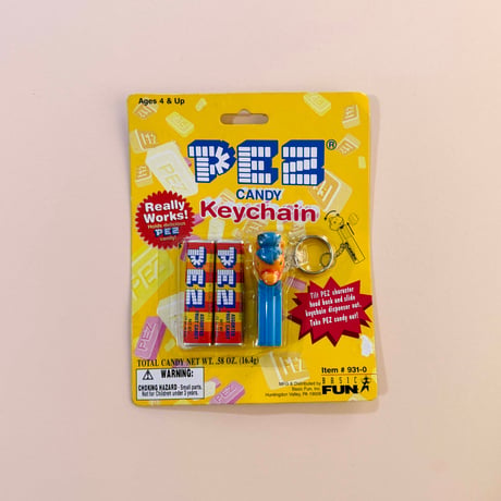PEZ CANDY keychain (dead stock)