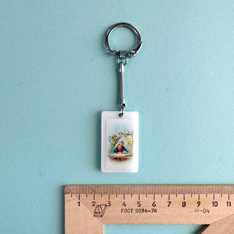 the Virgin Mary key chain
