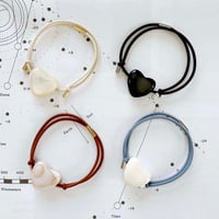 sumie_Heart Button Bracelet ♡