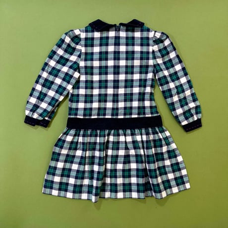 plaid dress (dead stock) / 4years