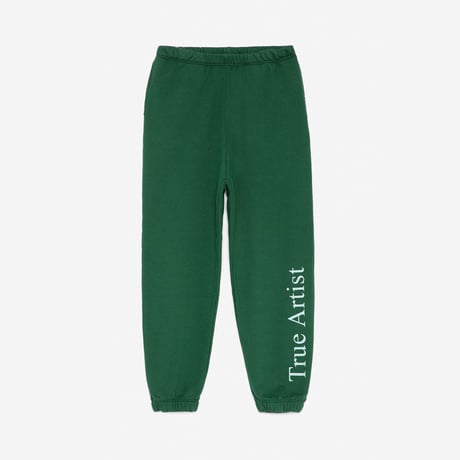TRUE ARTIST_Sweatpants (Peat Black,Verdant Green) / 4-5,6-7years
