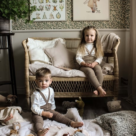 SILLY Silas Footless Collection_Peanut Blend