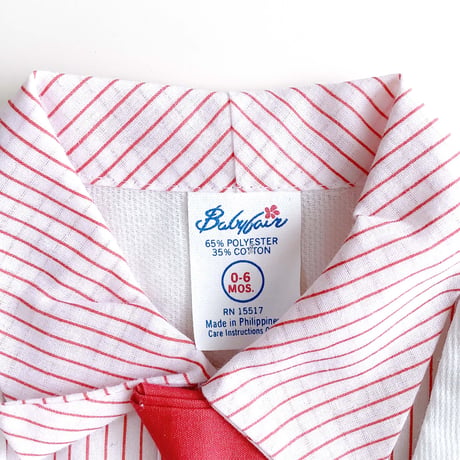 tie shirts (dead stock) / 0~6months