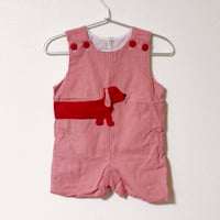 dog romper / 9months (dead stock)