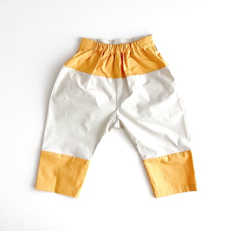 NAMUUU_KANGAROO POCKET PANTS(HAWAIIAN ORANGE) / 2-3years