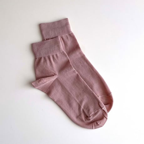2e CHESTS×MARCOMONDE_BASIC SHORT socks (Green,Pink,L.Beige,White)
