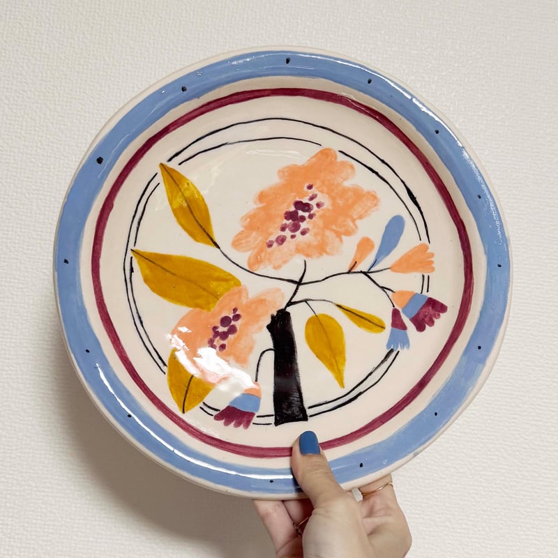 Celia Wood_DINNER PLATES (blue,misty green) | 2