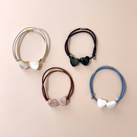 sumie_Heart Button Bracelet ♡♡