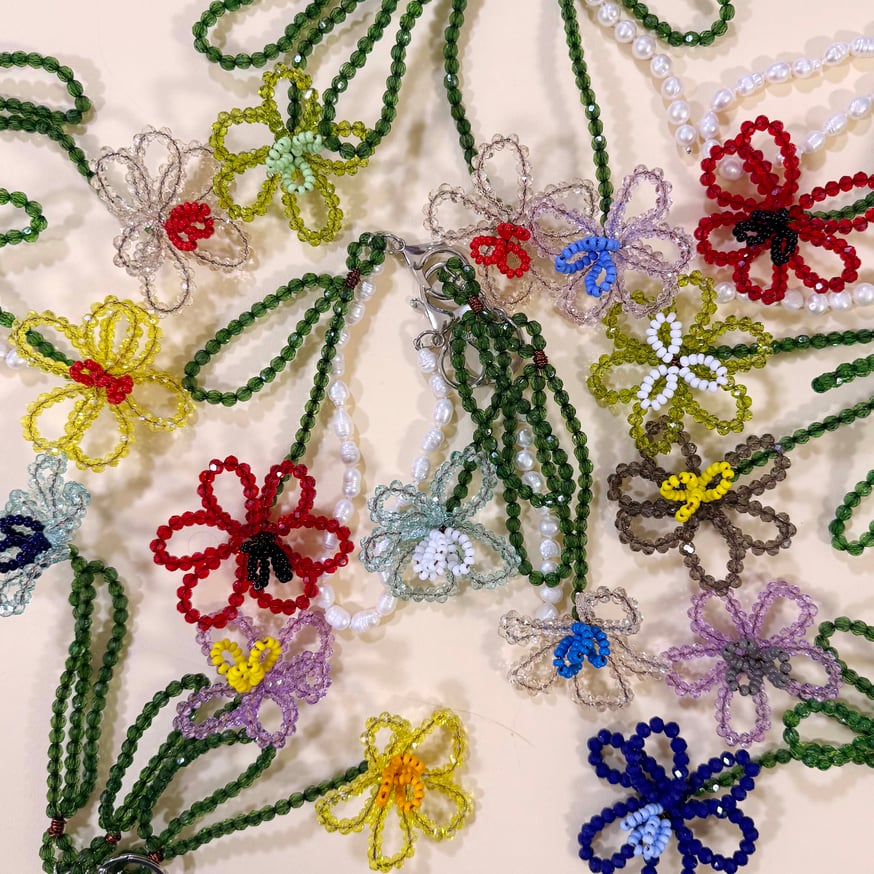 Mikita Kunitsky Wildflowers Key-Ring ビーズ