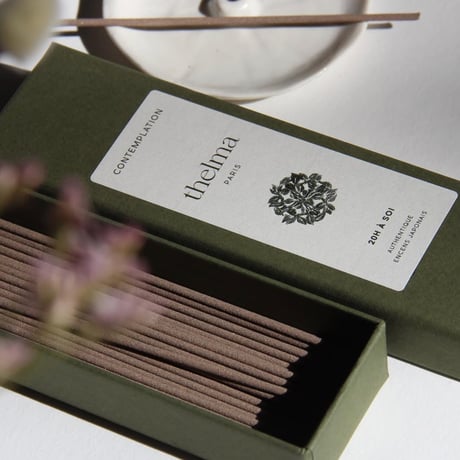 Thelma Paris_Incense boxes (DÉCLARATION,INTUITION,HARMONIE,WINTER EARTH,CONTEMPLATION)