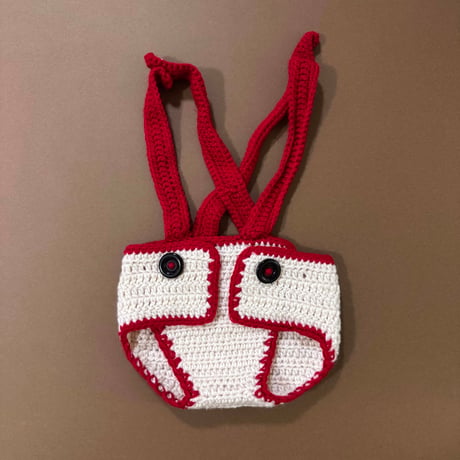 knitting baby romper / 0-6months